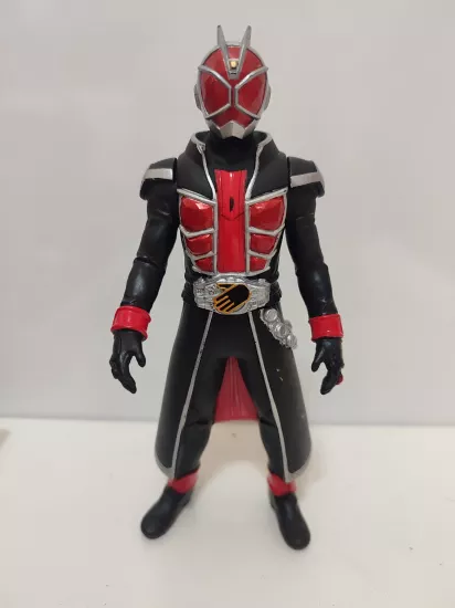 Bandai Kamen Masked Rider Wizard Flame Styles - Orjinal 2012 Japon Kahraman Figürü Boy : 18 cm 2.el