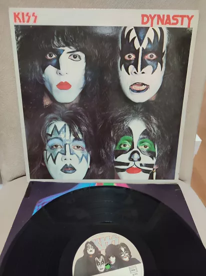 Kiss – Dynasty - 1979 Fransa  Basım  LP Plak Albüm 2.el