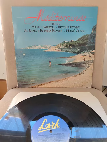 Méditerranée / Michel Sardou - Ricchi E Poveri - Enrico Macias 1982 Hollanda Basım 33lük Plak  2.el