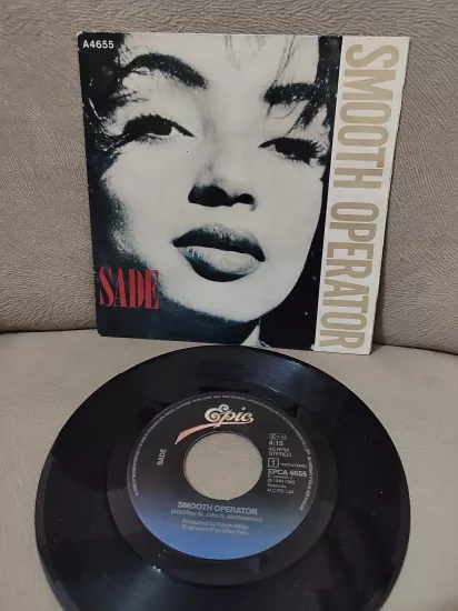 Sade - Smooth Operator - 1984  Fransa Basım 45’lik Plak - Dönem Basım
