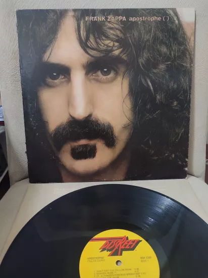 Frank Zappa - Apostrophe - 1977 USA  Basım 33 lük LP Plak - Dönem Basım