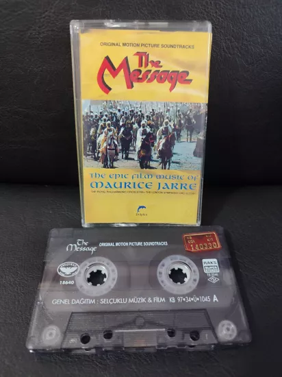 The Message / Çağrı Film Müziği - Maurice Jarre - 1997 Türkiye Basım Kaset Albüm