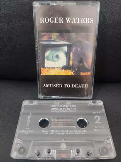 Roger Waters - Amused to Death  - 1996 Türkiye Basım Kaset Albüm