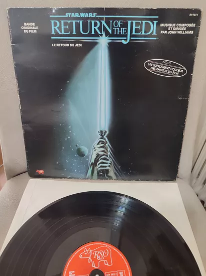  Star Wars : Le Retour Du Jedi / Return Of The Jedi (Soundtrack)  - 1983 Fransa Basım LP Plak Albüm
