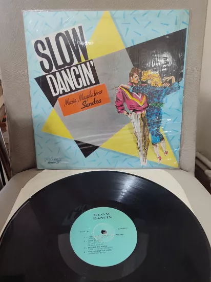 Slow Dancin’ - Sandra Maria Magdelena / I know What It is to be Young 1985 Türkiye Basım LP Plak 