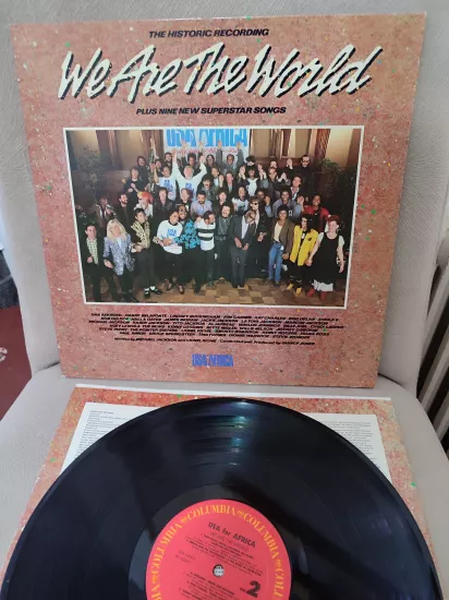 USA FOR AFRICA - We Are The World - 1985 USA Basım 33lük Plak Albüm