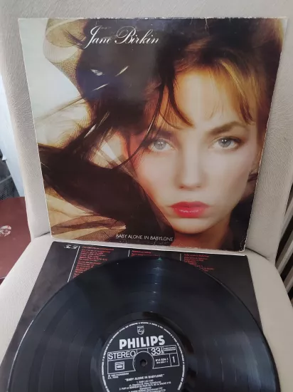 Jane Birkin ‎– Baby Alone In Babylone  - 1983 Fransa   Basım LP Plak Albüm -Dönem Basım