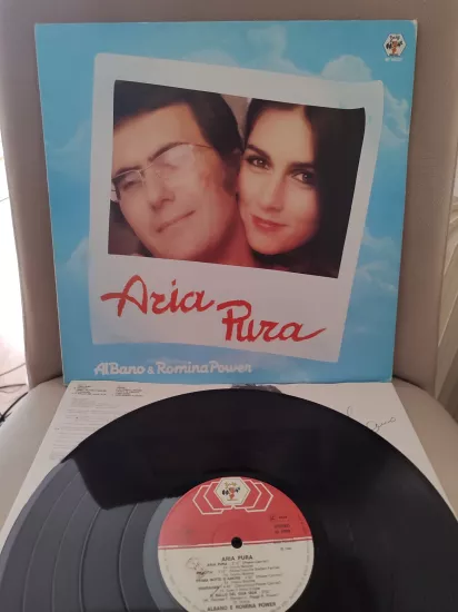 Al Bano & Romina Power ‎– Aria Pura- 1982 İtalya Basım 33 lük LP Plak - Dönem Basım
