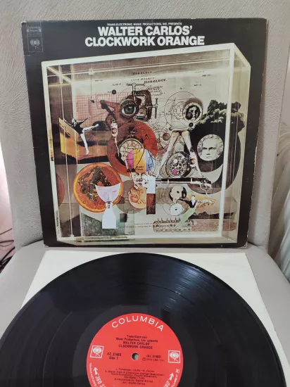 Clockwork Orange (Otomatik Portakal ) Walter Carlos 1972 Kanada  Basım 33 lük LP Plak - Dönem Basım