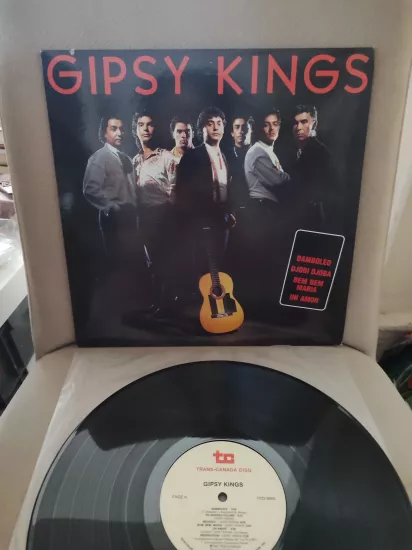 Gipsy Kings - Gipsy Kings - 1987 Kanada Basım - 33 lük LP Plak Albüm - Dönem Basım