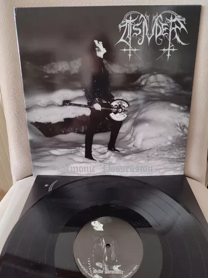 Tsjuder – Demonic Possession - 2002 Fransa Basım Nadir 33lük Plak -Black Metal -Dönem Basım