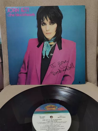 Joan Jett & The Blackhearts - I Love Rock ’N Roll 1981 Kanada Basım  33’lük Plak Albüm Dönem Basım