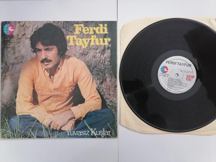 Ferdi Tayfur - Yuvasız Kuşlar - 1979 Türkiye Basım LP Albüm - 33 Devir LP plak