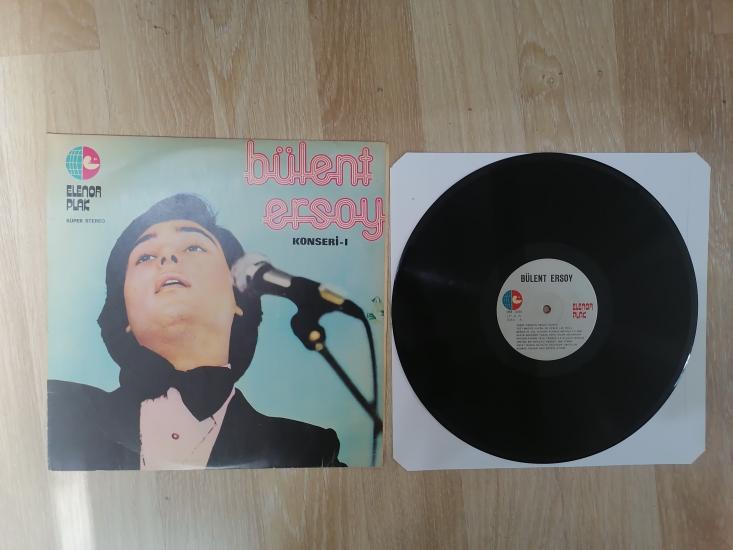 BÜLENT ERSOY - BÜLENT ERSOY KONSERİ 1 - 1975 TÜRKİYE BASIM LP ALBÜM- 33 LÜK *DÖNEM BASKI*PLAK