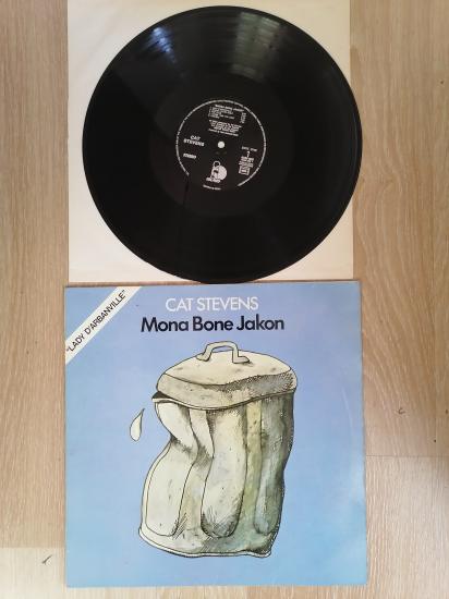 CAT STEVENS - MONA BONE JAKON (LADY D’ARBANVILLE BU ALBÜMDE ) - 1970 FRANSA  BASIM 33 LÜK LP ALBÜM