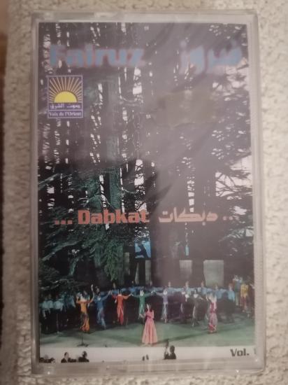 Fairuz ( Feyruz ) - Dabkat Vol. 1 - Açılmamış Ambalajında Lübnan Basım Kaset Albüm