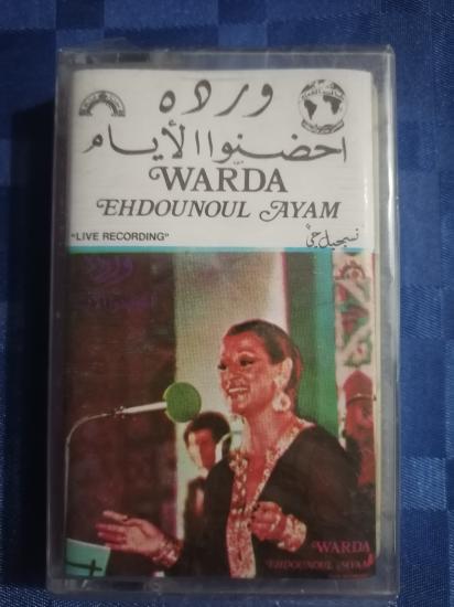 Warda ‎- Ehdounoul Ayam - Açılmamış Ambalajında Lübnan Basım Kaset Albüm