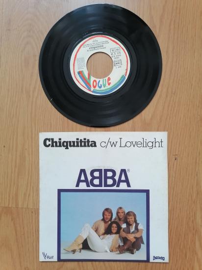 ABBA - CHIQUITITA - 1978 FRANSA BASIM 45 LİK PLAK
