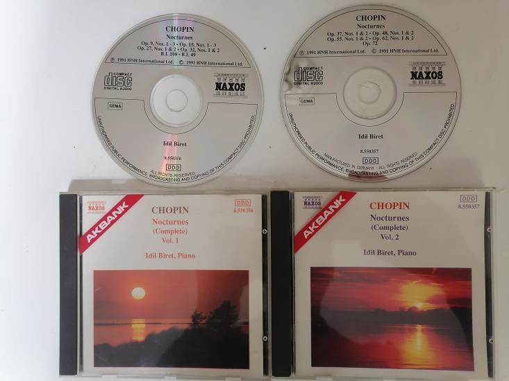 Chopin Nocturnes İdil Biret CD Set