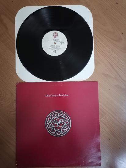 King Crimson – Discipline - 1981 USA Basım 33 Lük LP Albüm