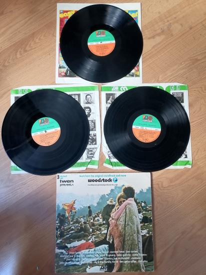 Woodstock - Music From The Original Soundtrack And More - 1970 Almanya Basım(3 LP) 33 Lük LP
