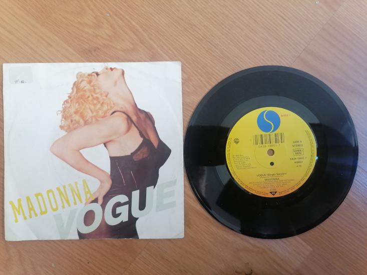 Madonna - Vogue / Keep It Together - 1990 Almanya Basım 45 lik Plak