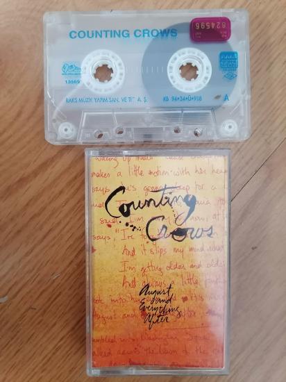 COUNTING CROWS - August and Everything After  1994 Türkiye Basım KASET ALBÜM