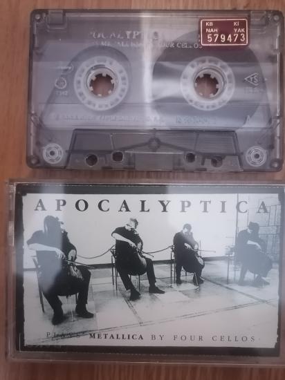 APOCALYPTICA - Plays Metallica By Four Cellos 1996 Türkiye Basım Kaset Albüm