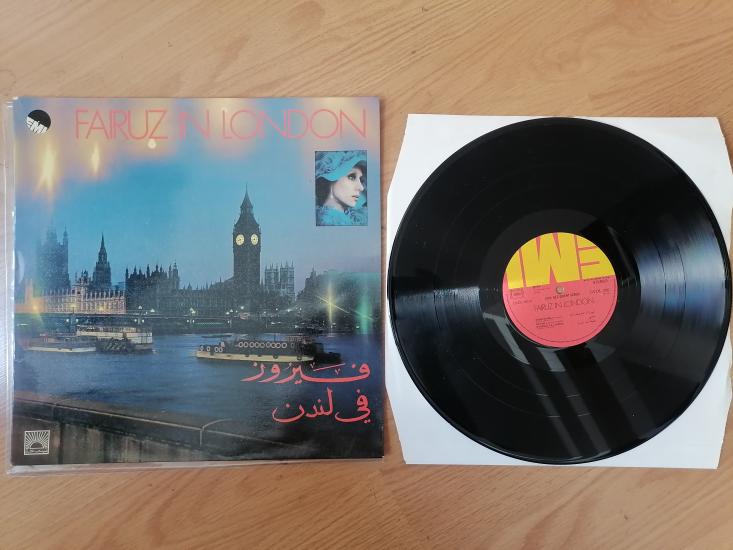 FAIRUZ - FAIRUZ IN LONDON - 1978 Lübnan Kayıt Yunanistan Basım - 33 LÜK Nadir LP Plak 