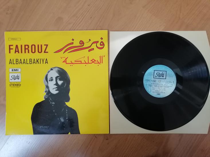 FAIRUZ - ALBAALBAKIYA- Fransa Dönem  Basım - 33 lük Nadir LP Plak