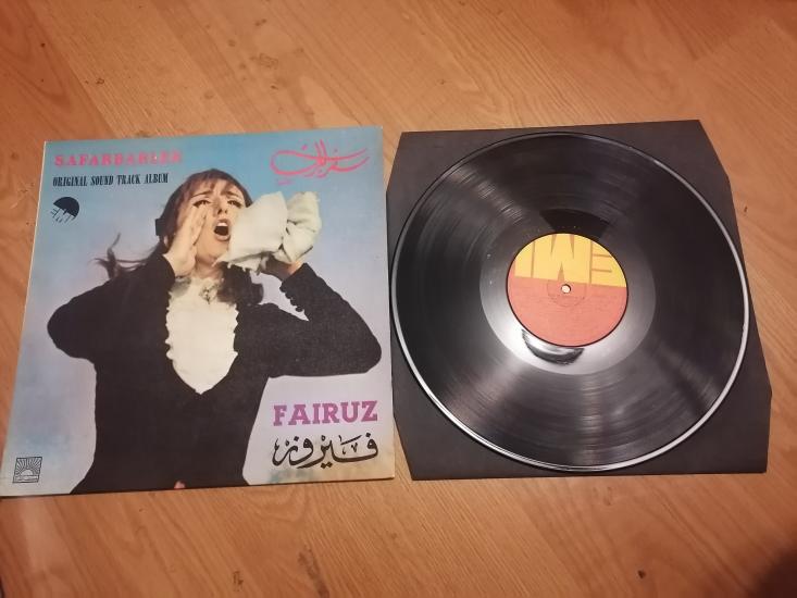 FAIRUZ - Safarbarlek  - 1967 Lübnan Kayıt Yunanistan  Basım - 33 lük Nadir LP Plak