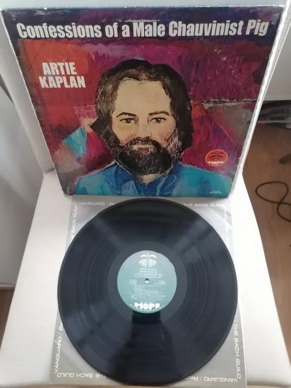 Artie Kaplan – Confessions Of A Male Chauvinist Pig - 1972 USA Basım Albüm - 33 lük LP Plak