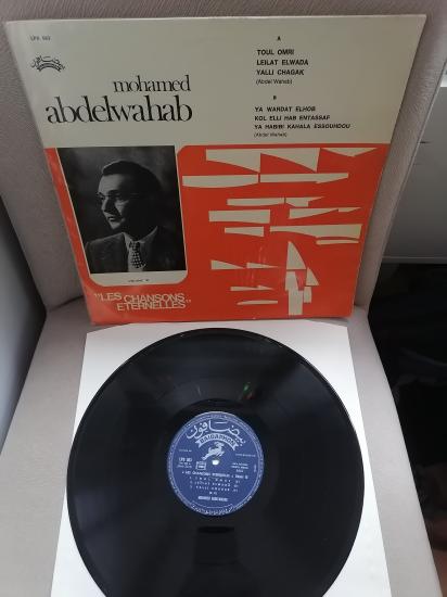 Mohamed Abdel Wahab ‎–Les Chansons Eternelles Vol. X - Fransa Dönem Basım Albüm - 33 lük LP Plak