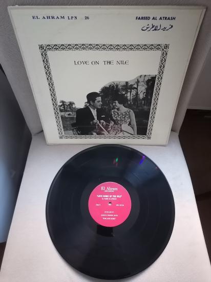 Farid El Atrash ‎– Love On The Nile - USA Dönem Basım Nadir Soundtrack Albüm - 33 lük LP Plak