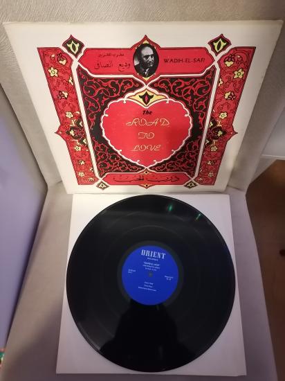 Wadi El Safi ‎–  The Road To Love - 1961 USA Basım Albüm - 33 lük LP Plak