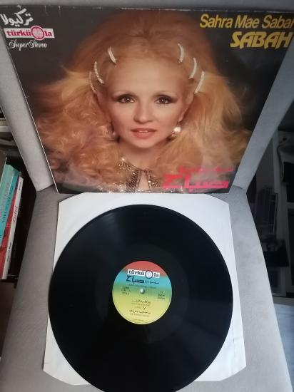 Sabah ‎–  Sahra Mae Sabah - 1982 Almanya Basım Albüm - 33 lük LP Plak