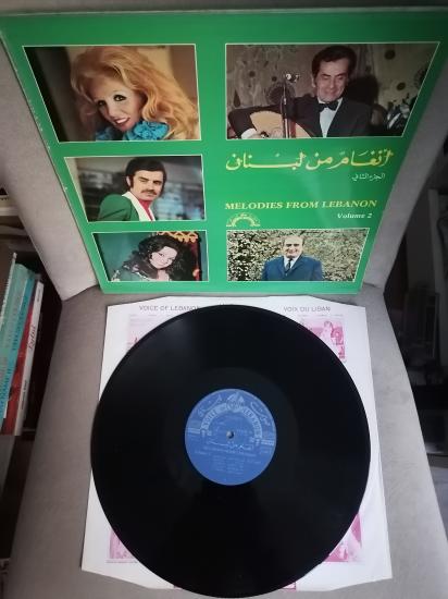 Farid El Atrache , Wadih El Safi , Samira Tewfic - Melodies From Lebanon Volume 2 -1977 Yunanistan Basım Albüm - 33 lük LP Plak