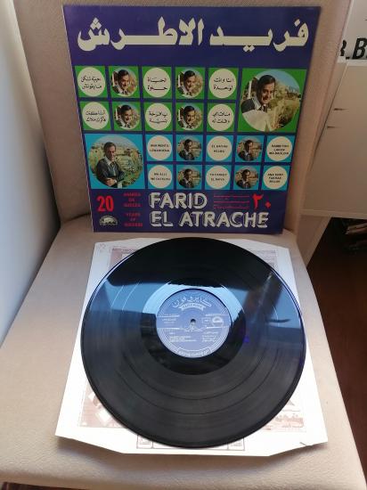 Farid El Atrache ‎– 20 Années De Succès = 20 Years Of Succes - 1974 Lübnan Kayıt Yunanistan Basım Albüm - 33 lük LP Plak