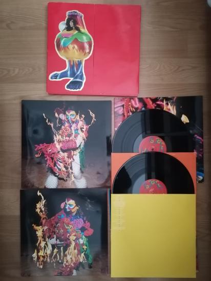 Björk – Volta - 2 LP - 2007 USA Basım Limited Edition Albüm - 33 Lük LP Box Set Plak