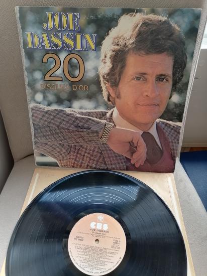 Joe Dassin – 20 Disques D’Or - 1978 Kanada Basım 33 Lük LP Albüm - Plak