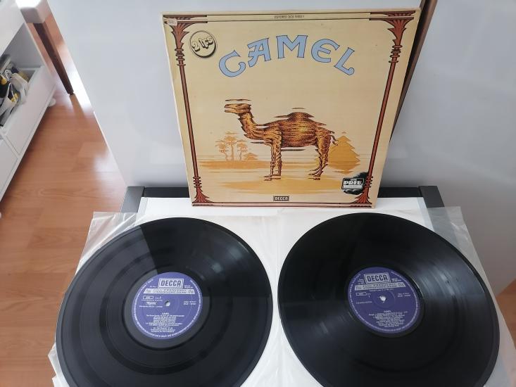 CAMEL  - CAMEL ( MIRAGE ) 1977 İspanya Basım Double Albüm - Double 33 lük LP Plak