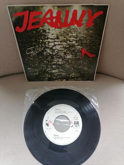 FALCO - JEANNY- 1985 Portekiz Basım 45 LİK PLAK
