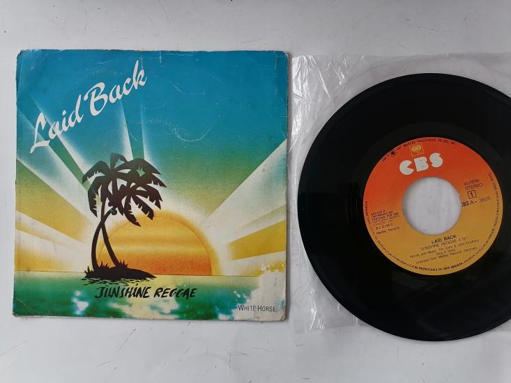 LAID BACK - Sunshine Reggae 1983 Portekiz Basım 45 LİK PLAK