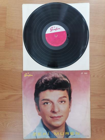 Zeki Müren - Türkiye de Grafson dan Çıkan ilk Plağı - 1970 Türkiye Basım 33 Lük LP Plak