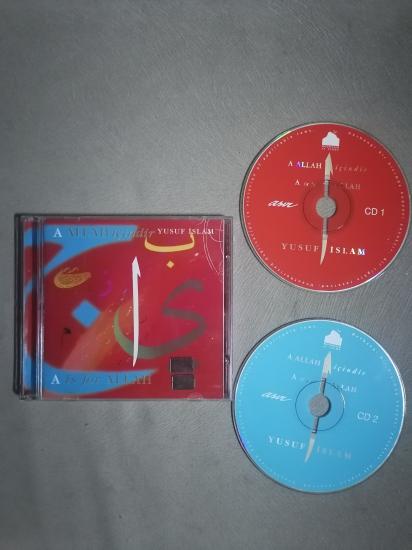 YUSUF İSLAM - A Allah İçindir / A is for Allah - 2 CD lik Albüm - 2000 Türkiye Basım