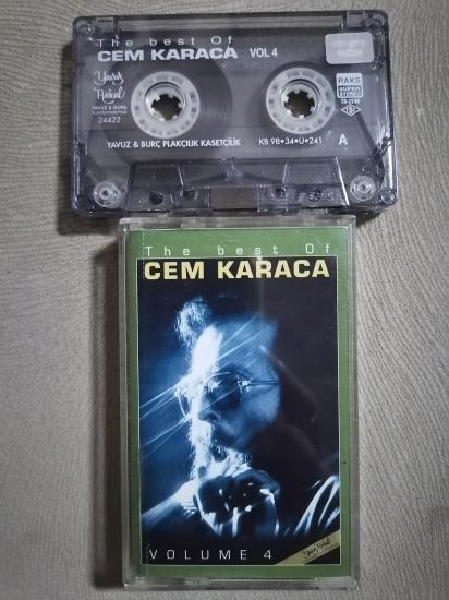 CEM KARACA - The Best of CEM KARACA Volume 4 - 1998 Türkiye Basım Kaset Albüm