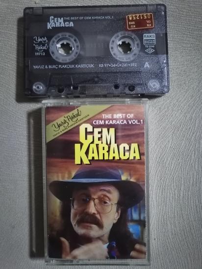 CEM KARACA - The Best of CEM KARACA Volume 1- 1997 Türkiye Basım Kaset Albüm