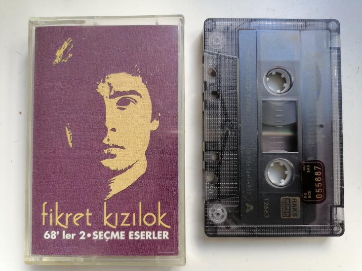 FİKRET KIZILOK - 68’ler 2 Seçme Eserler- 1992 Türkiye Basım Kaset Albüm 2. El