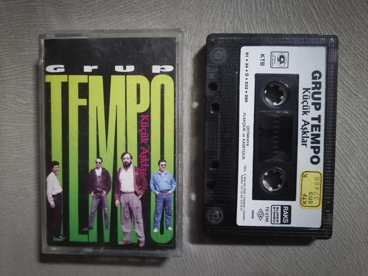 GRUP TEMPO - Küçük Aşklar - 1991 Türkiye Basım Kaset Albüm