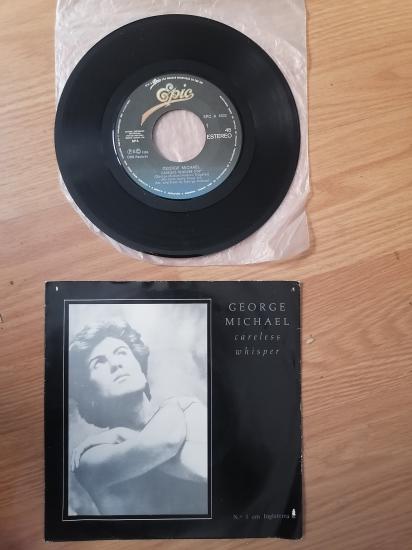 GEORGE MICHAEL- CARELESS WHISPER - 1984 Hollanda Basım 45 lik Plak 2.el